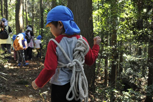 【日本のミライを明るくする！】「園児野生化計画」～ロープから始まる冒険心～