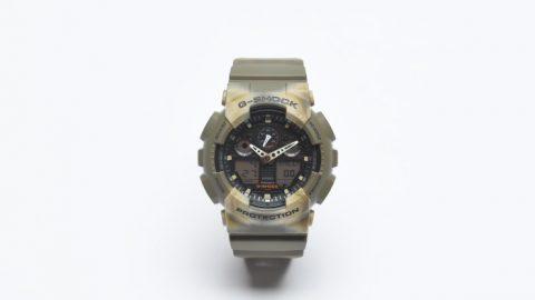 あのすばらしい「G-SHOCK」が迷彩になりました。