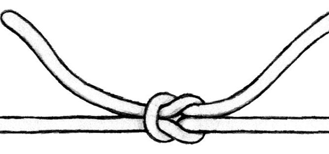 「かた結び」とココが違う！つなげるロープワーク「本結び」の基本。