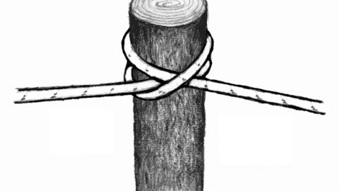 【ロープワークの基本】巻き結びの用途と結び方