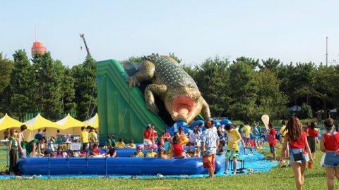 新しいジャンルの夏フェスへ！　親子で楽しむ水かけ祭り