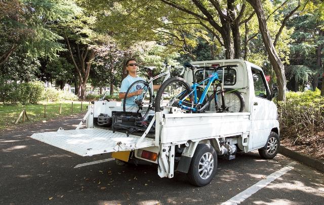 軽トラ野遊び術 0 超の荷物も楽々 パワーゲート付きカスタム軽トラ Be Pal