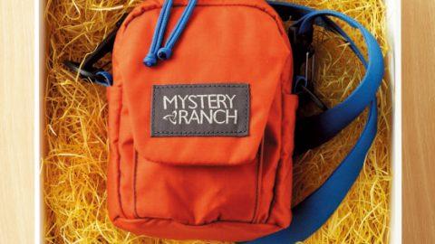 「MYSTERY RANCH」のショルダーポーチが旅に散歩にいい理由