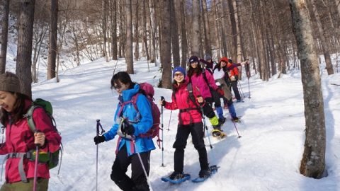 【好日山荘「おとな女子登山部」イチオシ通信】この冬はスノーシューで雪の上を歩いてみませんか？
