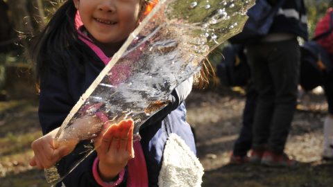 【日本のミライを明るくする！】「園児野生化計画」～氷の誘惑～