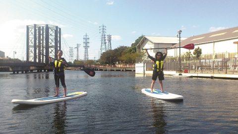 都会のどまんなかで「SUP」ができる！東京・大阪・広島のシティサップ３選。