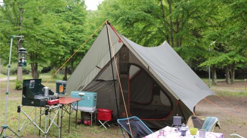 NEMOの新作テント「ダークティンバー4P」を試してみた！
