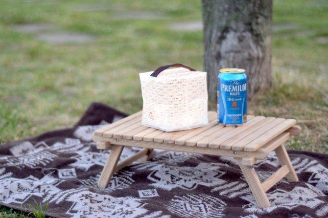 フェス＆キャンプにほしい！「Back to life」の折りたたみミニテーブル