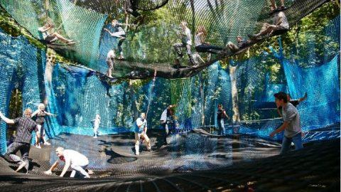 アジア初上陸！　森の空中あそび「パカブ」オープン！