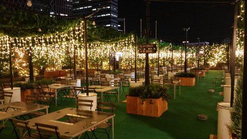 都会の真ん中で、いつでもBBQ！「京王BBQガーデン」、「THE BBQ BEACH」オープン