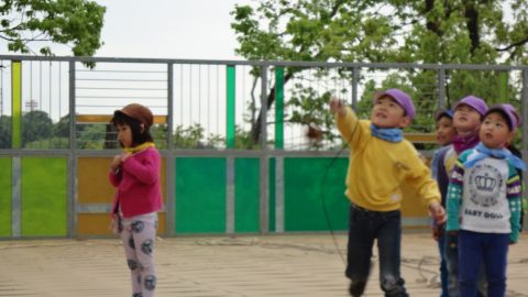 園児に園庭を自由解放地区にすると何が起きるか？　〜その3〜