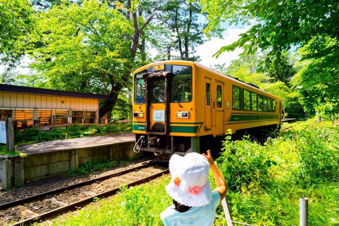津軽鉄道、芦野公園駅［読者投稿記事］
