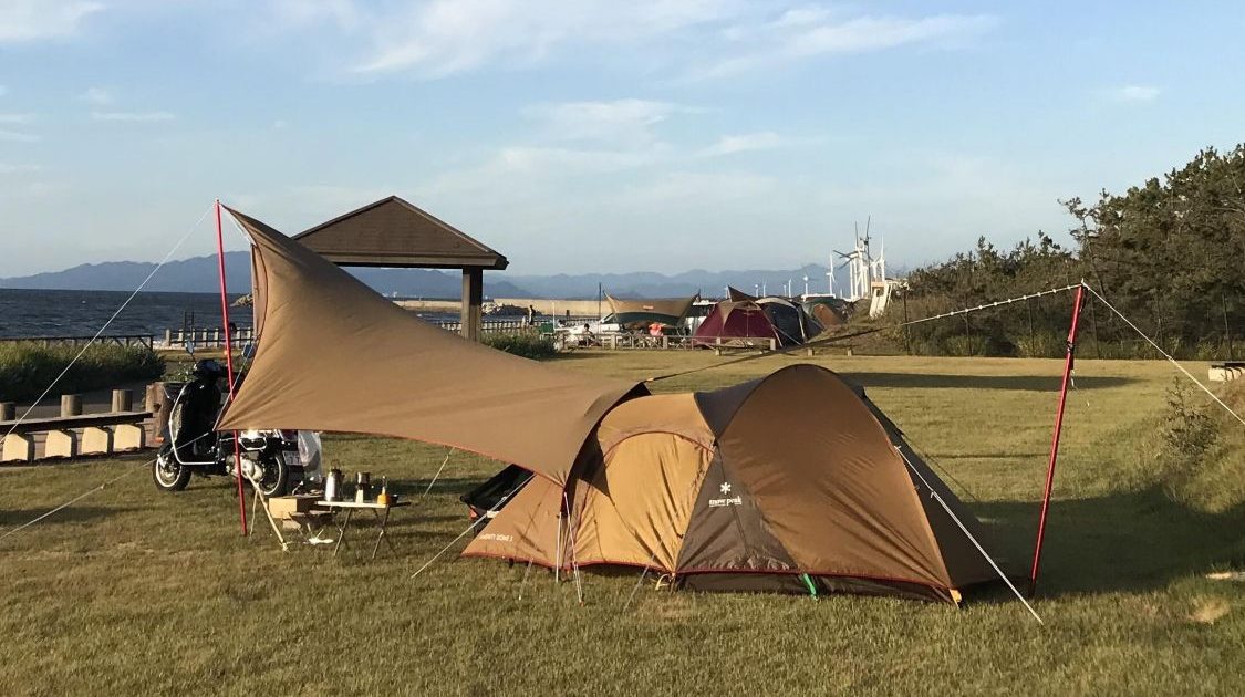 ムササビウイングTCとアメドSの小川張り［読者投稿記事］ | タープ