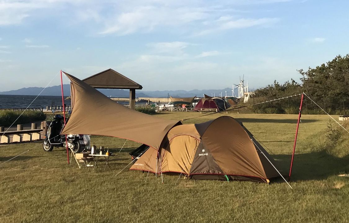 ムササビウイングTCとアメドSの小川張り［読者投稿記事］ | タープ