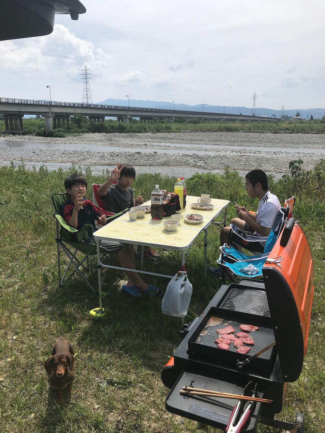 河川敷レストラン［読者投稿記事］
