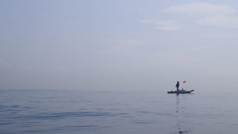 カヤックフィッシングの雰囲気を少しでも体感？