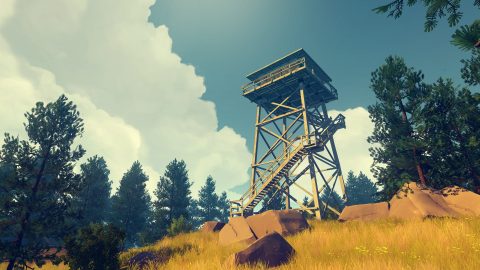 屋内でもアウトドア気分を味わえるゲーム「firewatch」で火災監視員としてのひと夏を