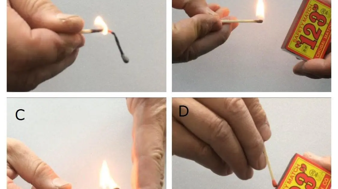 006 焚き火教育 小さな一本だが 子どもにとっては偉大な飛躍である 成功率100 のマッチの教え方 読者投稿記事 焚き火のコツ Be Pal キャンプ アウトドア 自然派生活の情報源ビーパル