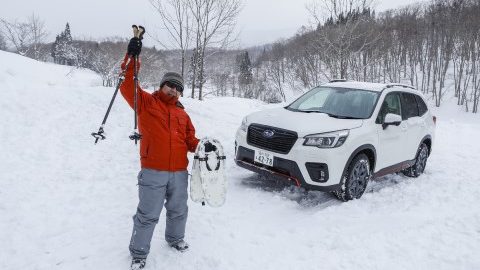 積雪4m強でもズンズン走れます！ スバル・フォレスターで豪雪日本一の秘湯へ！