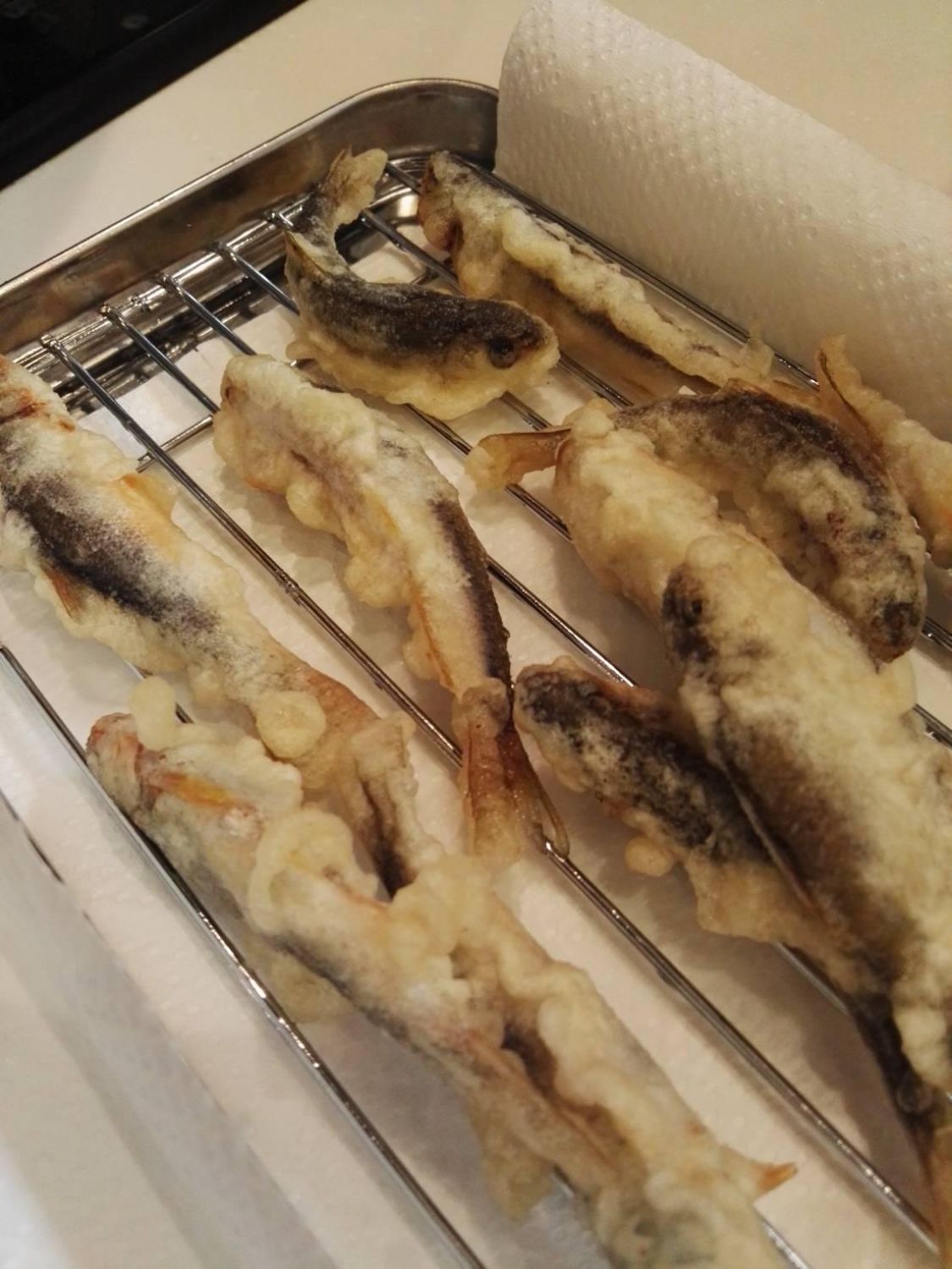 釣ったウグイは天ぷらで食らう。［読者投稿記事］