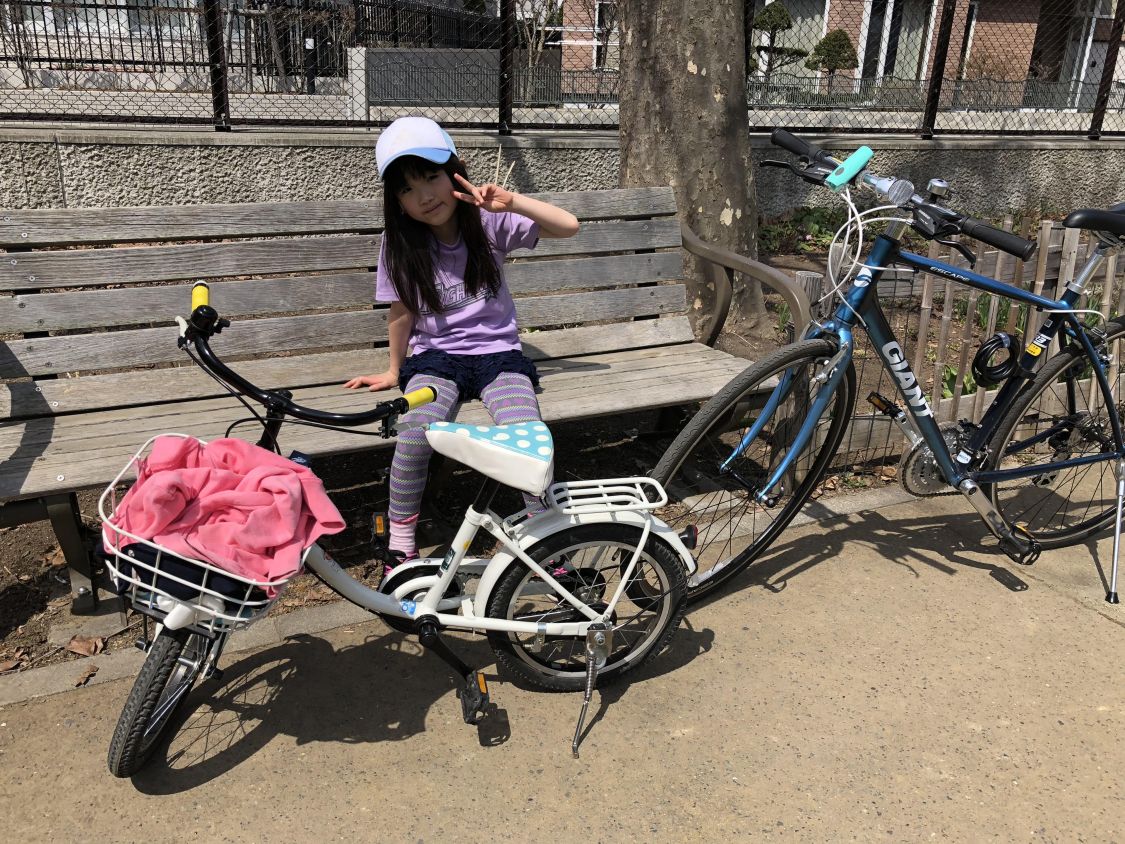 パパとのサイクリングは大変だよ［読者投稿記事］