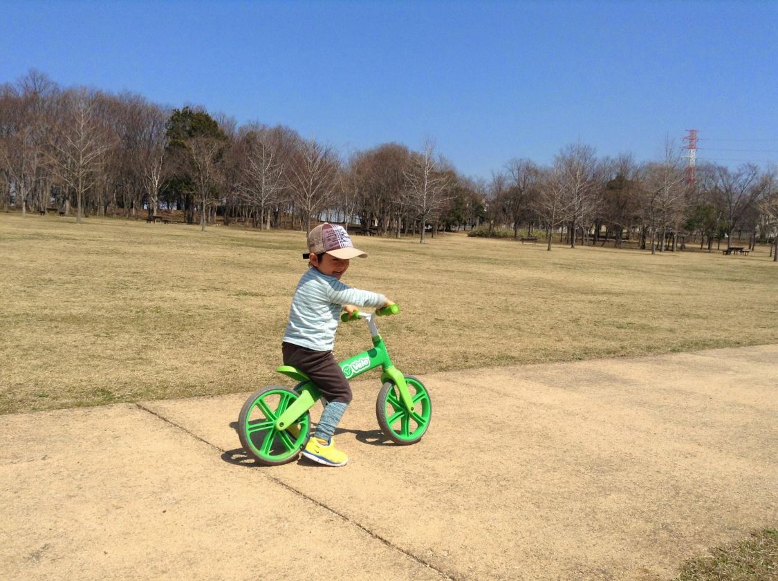息子はじめての自転車［読者投稿記事］