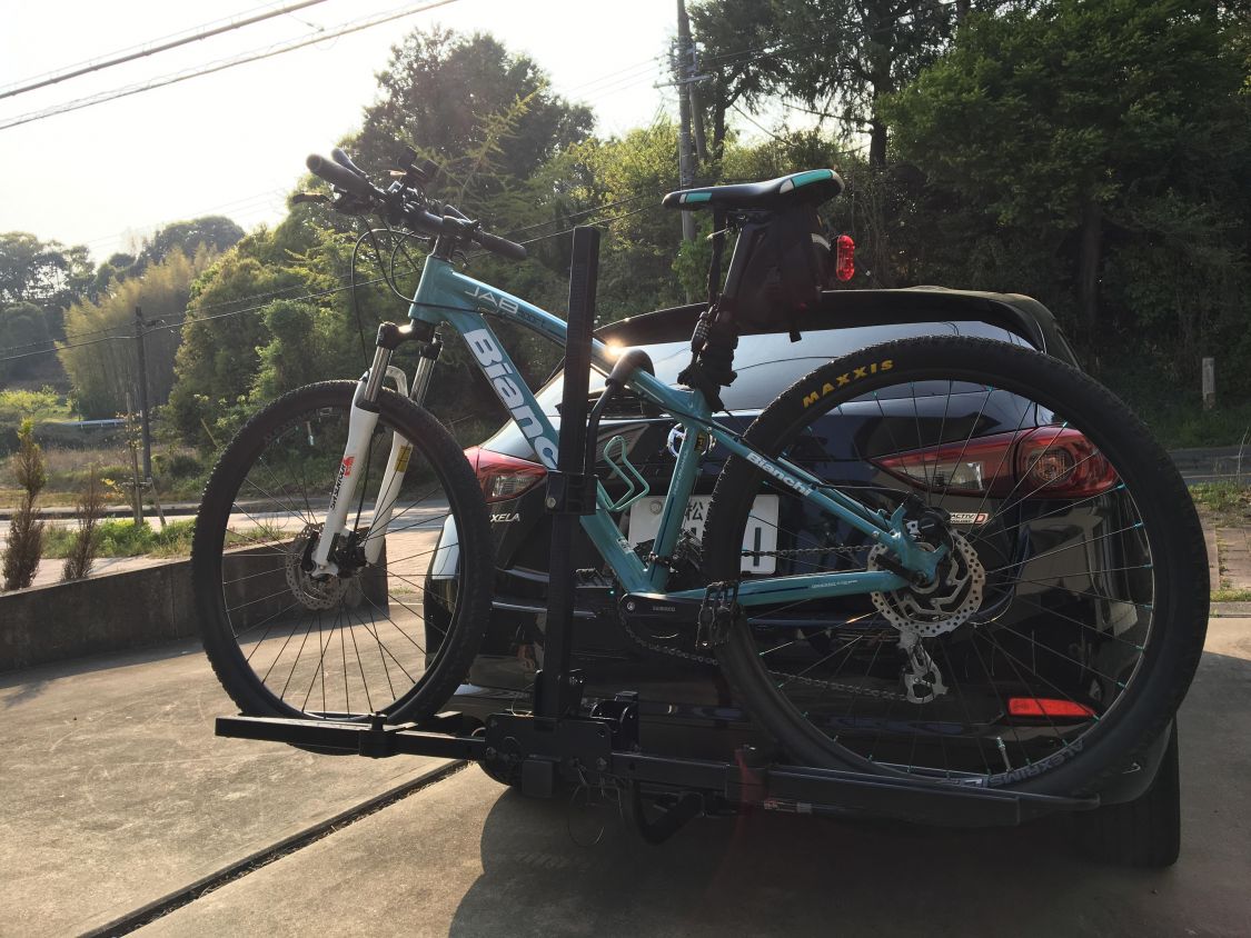 自転車積んで出発！［読者投稿記事］