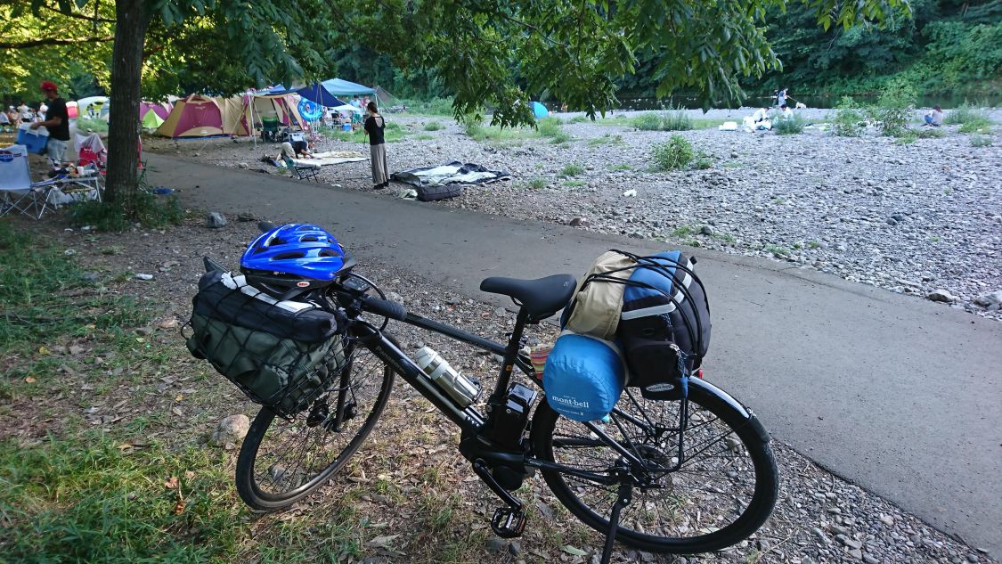 自転車ソロキャンプ［読者投稿記事］