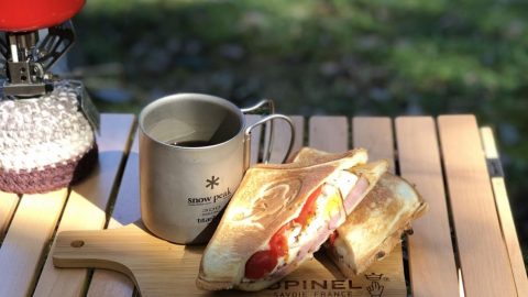 モーニングホットサンド［読者投稿記事］