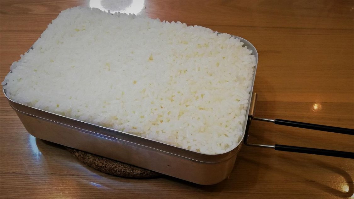 ラージメスティン3合炊き（固形燃料は2個で！）［読者投稿記事］