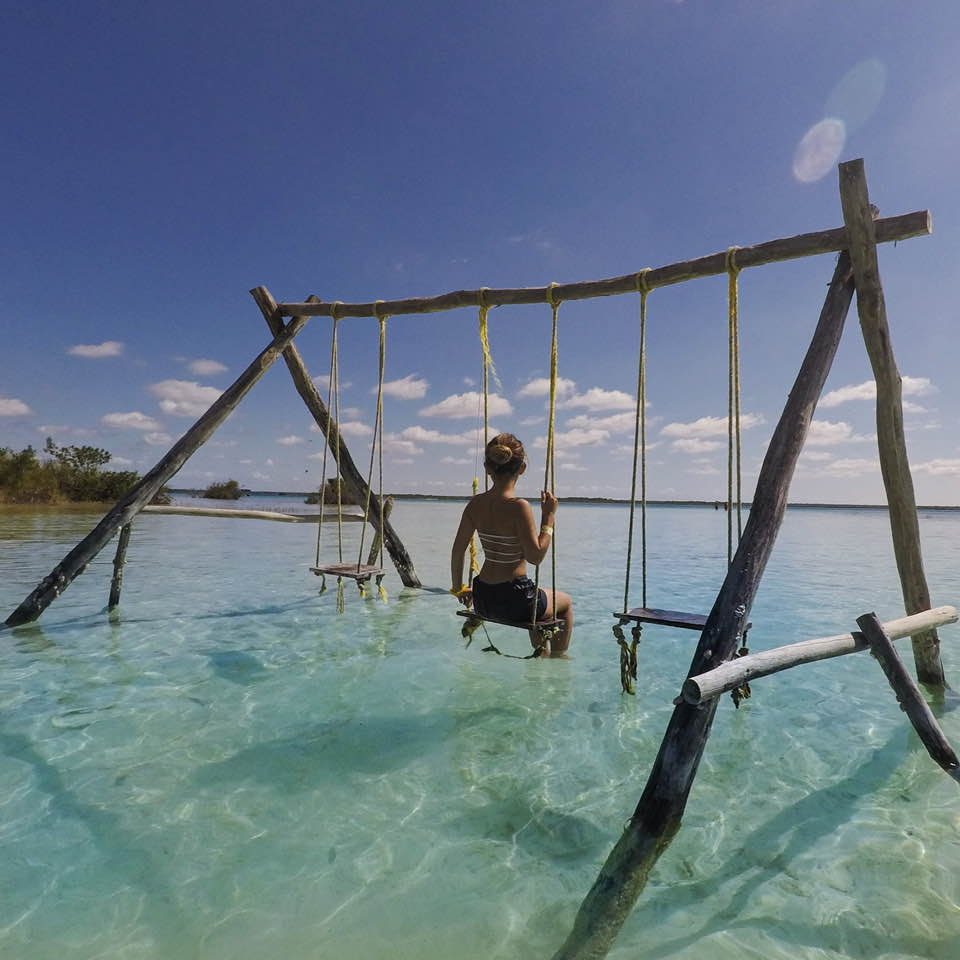 Sup好き必見 メキシコの七色の湖で楽しむ絶景モーニングサップ 海外の旅 Be Pal キャンプ アウトドア 自然派生活の情報源ビーパル