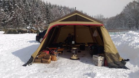 新年一発目の雪中キャンプ！［読者投稿記事］