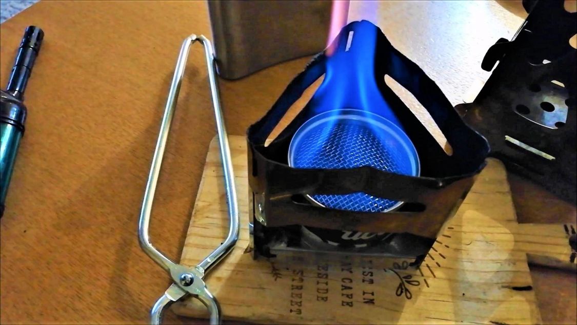 BE-PALミニ焚き火台にフィットするのは缶コーヒーサイズの自作アルスト！［読者投稿記事］