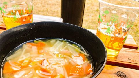 優しい朝には優しい野菜スープ。［読者投稿記事］