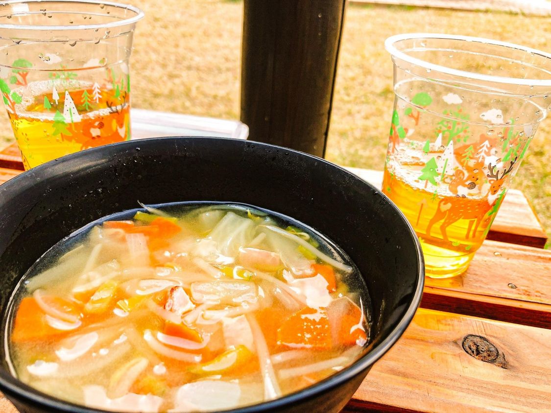 優しい朝には優しい野菜スープ。［読者投稿記事］