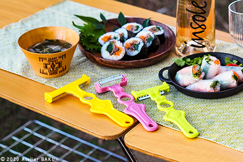 キャンプ料理が簡単＆極ウマに！【ののじ】のピーラーがすごい