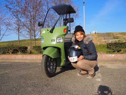 バイクをレンタルできる「シェアスクーター」でソロのデイキャンプへ！