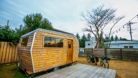 憧れのタイニーハウスに泊まる！東京・福生を親子で巡るプチ冒険旅行