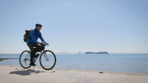 春の光を求めて海辺の町へ。のんびりソロでサイクリング＆フィッシング