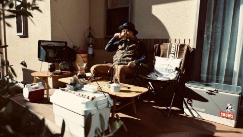 釣具の手入れをしながら「家キャン！」［読者投稿記事］