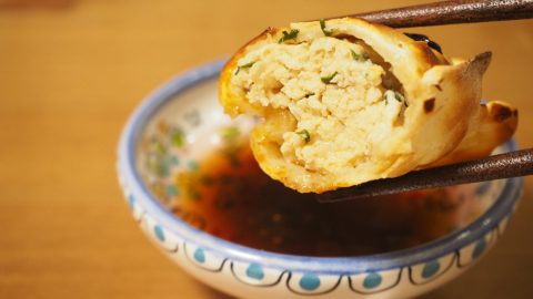 「ホットサンドソロ」でジャンボ餃子を作ってみた！