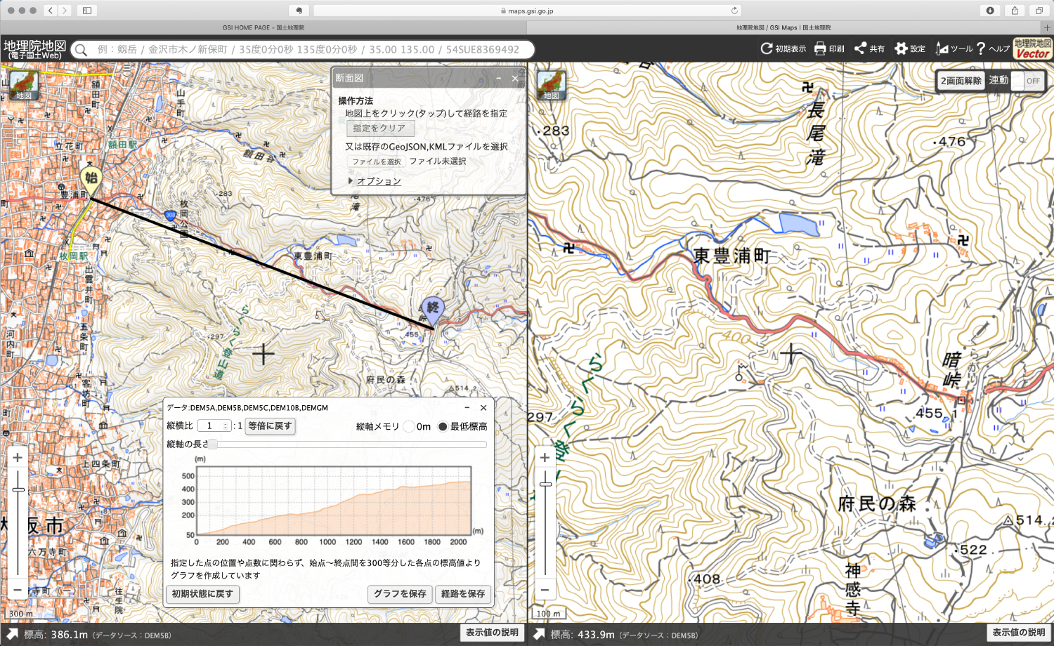 院 古 地理 地図 国土