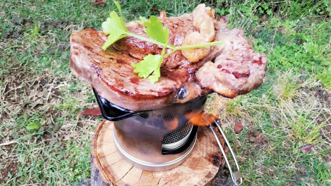 コンパクト焼肉システム（自作アルストで）［読者投稿記事］