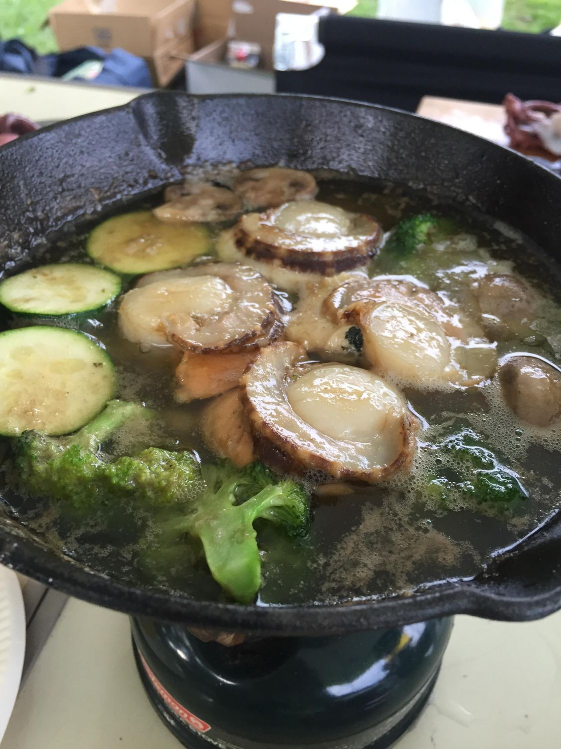 キャンプでうちの野菜［読者投稿記事］