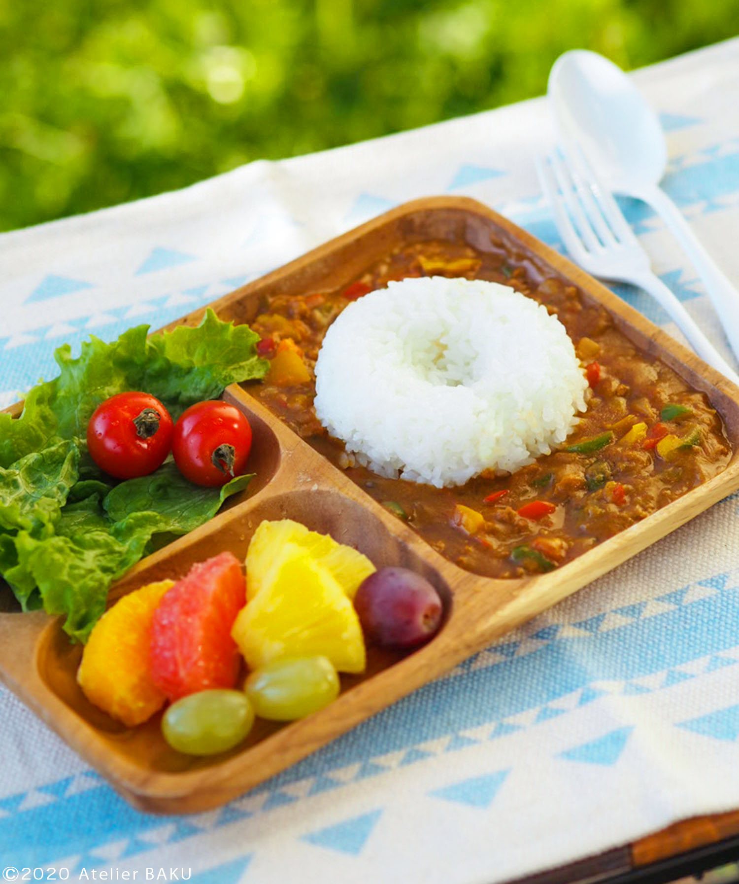 キーマカレー、完成