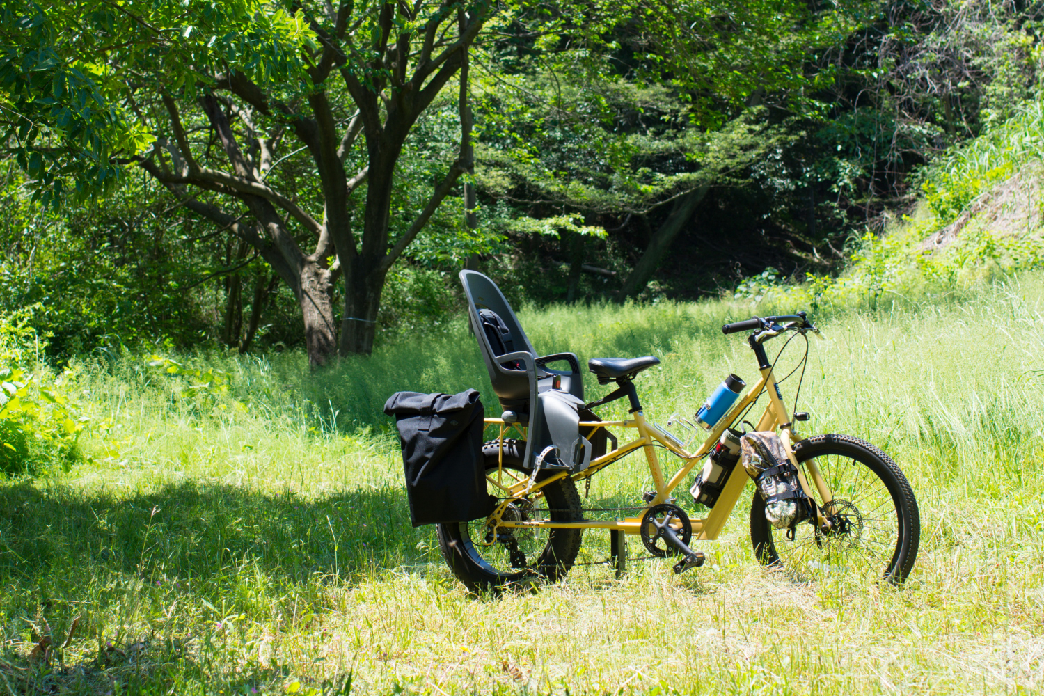 自転車 2人乗り 子供 アウトドア