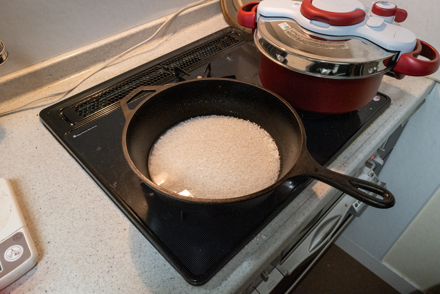 ダッチオーブン 炊飯