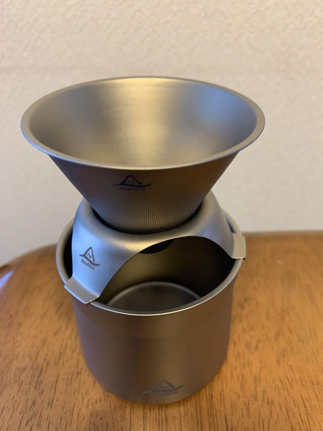 純チタン製コーヒードリッパ［読者投稿記事］