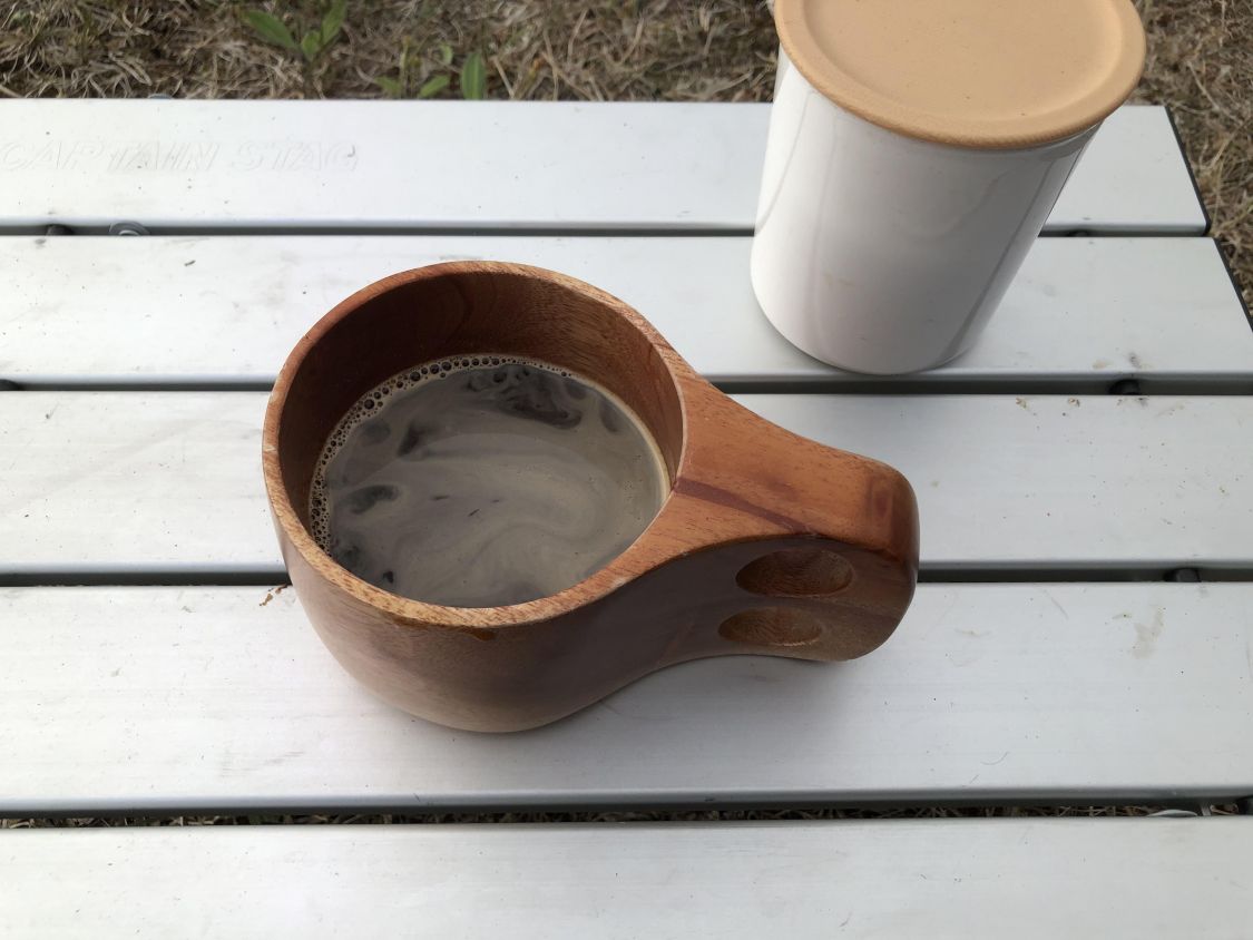 ククサでコーヒー［読者投稿記事］