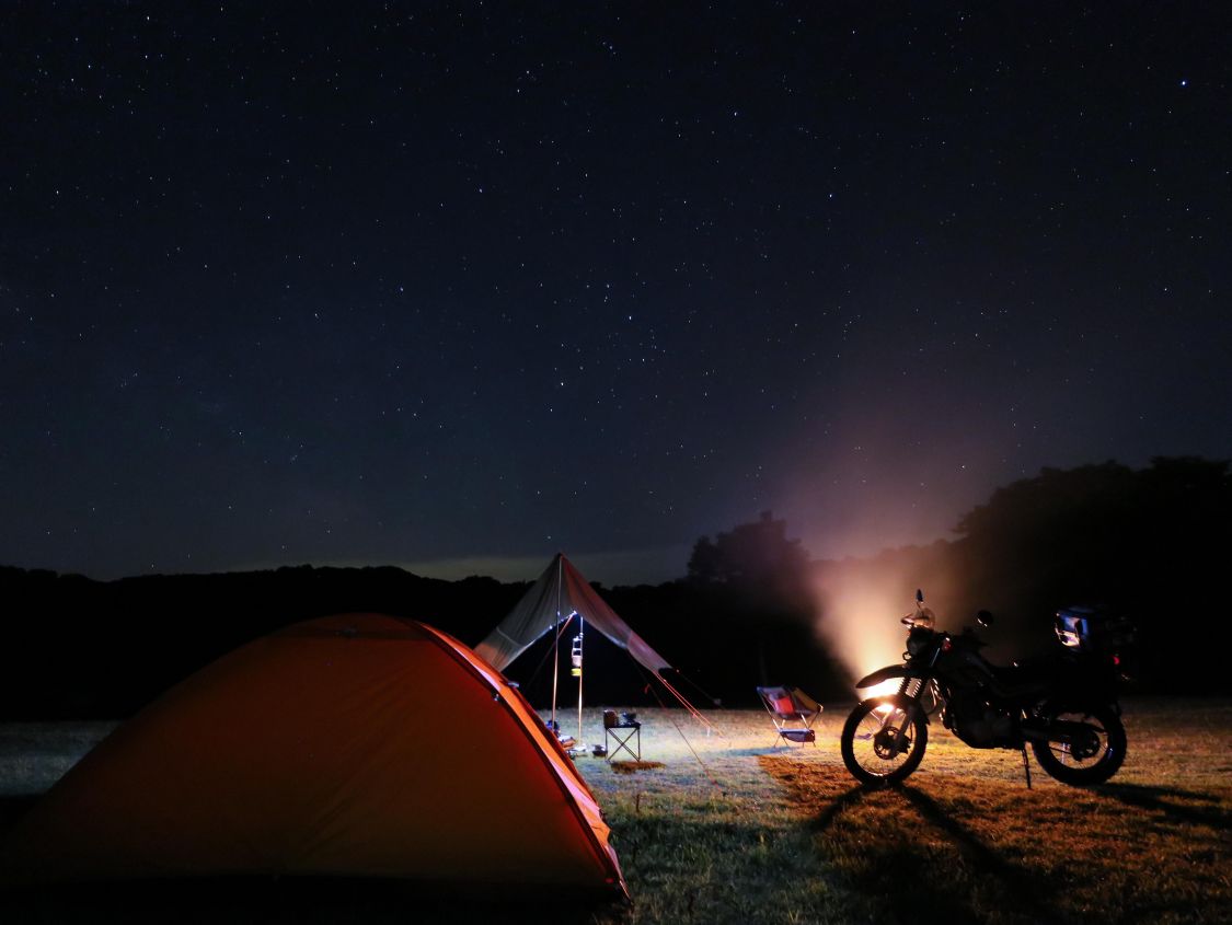 【満天の星空】越後妻有大厳寺高原キャンプ場へキャンプツーリング［読者投稿記事］